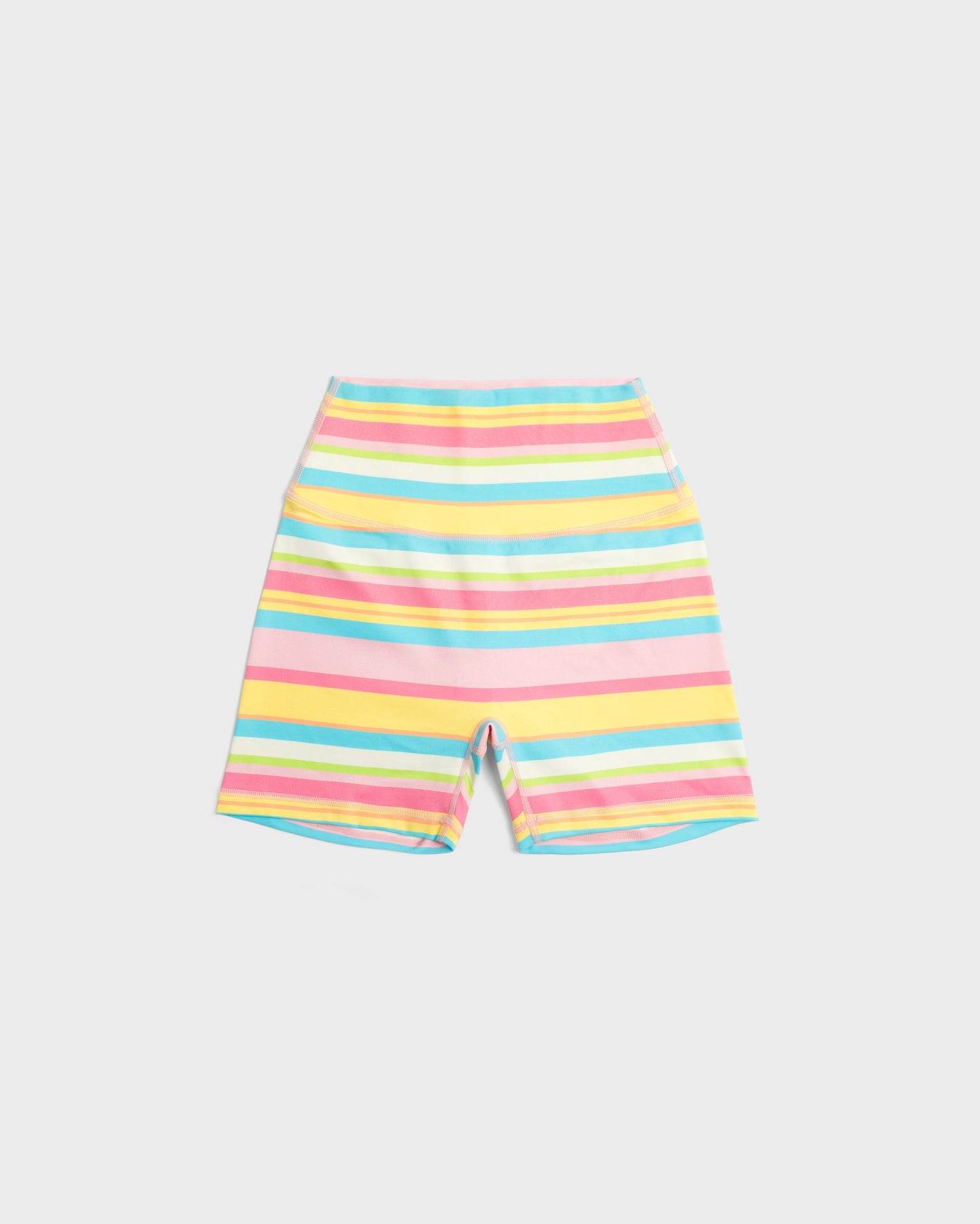 South Beach Stripe Set cropped top styled separately.