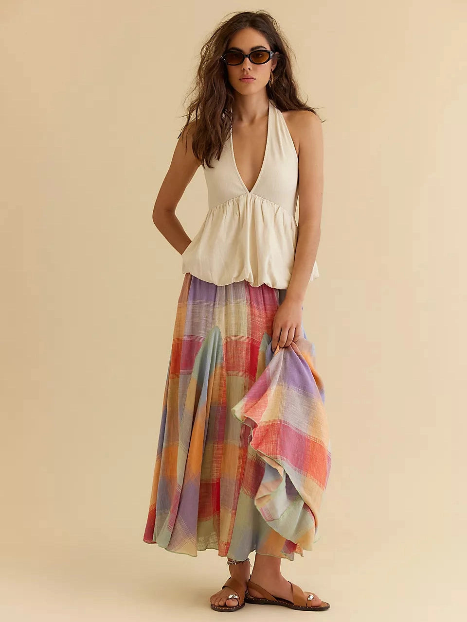 Cotton Candy Clouds Skirt