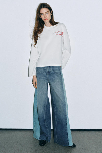 Oversized Text T-Shirt