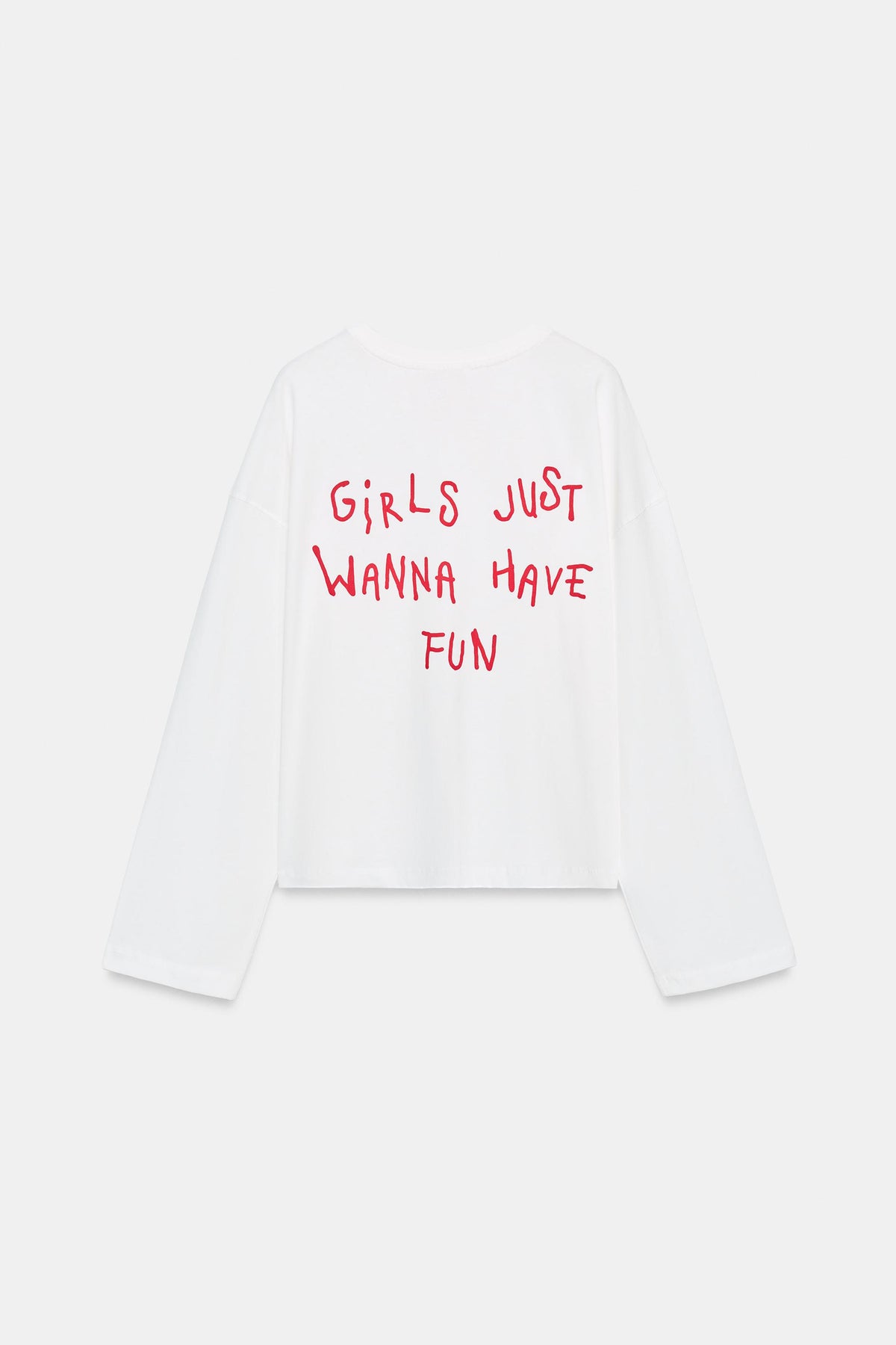 Oversized Text T-Shirt