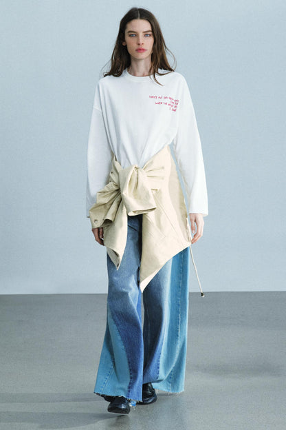 Oversized Text T-Shirt