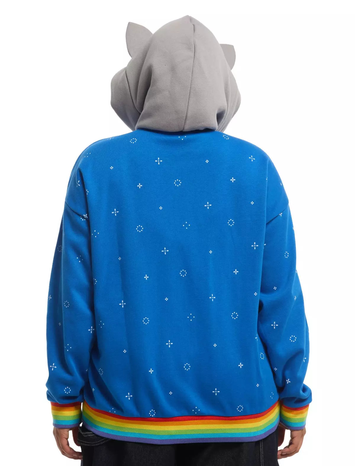 Nyan Cat Plush Ears Girls Hoodie