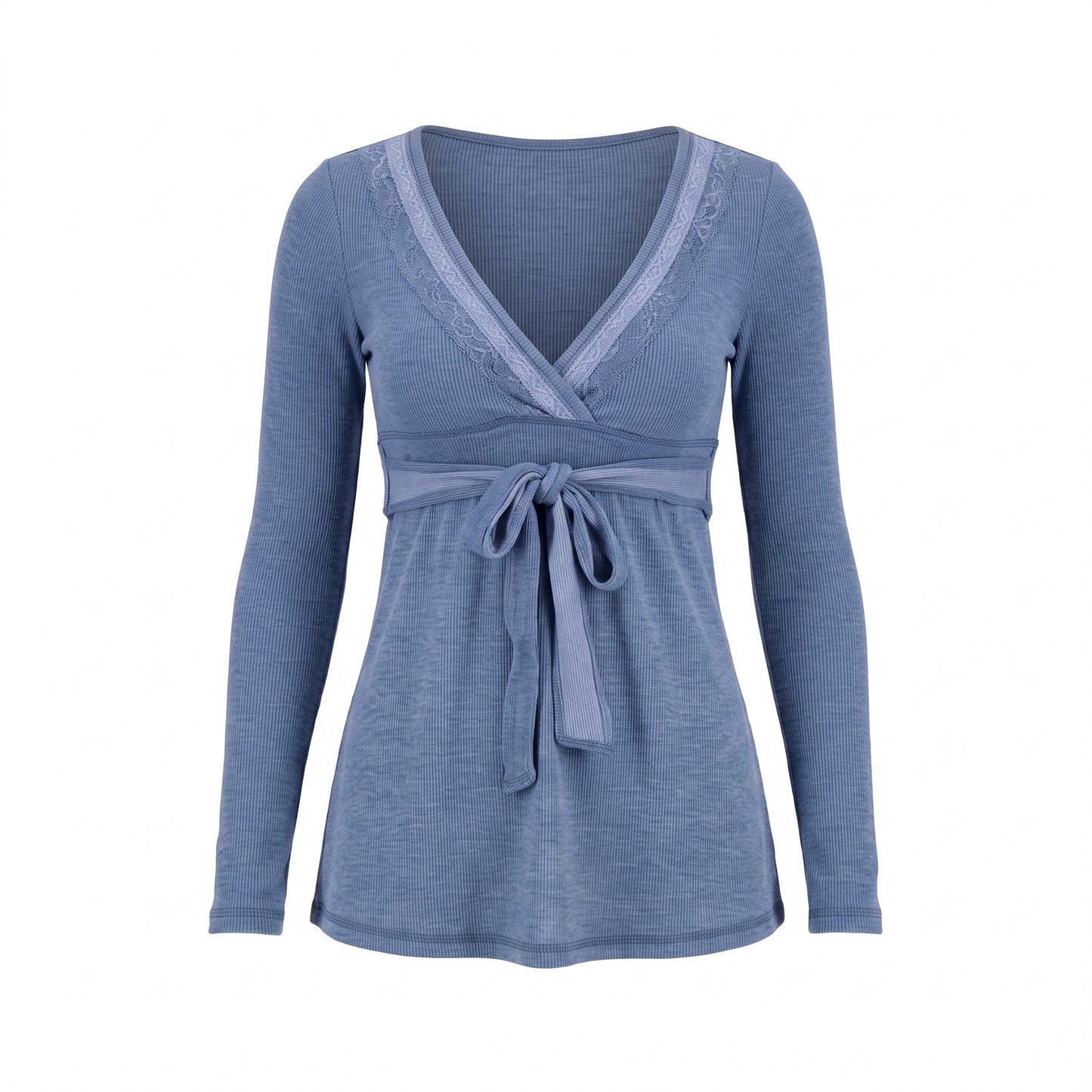 Ballerina Babydoll Top - Blue