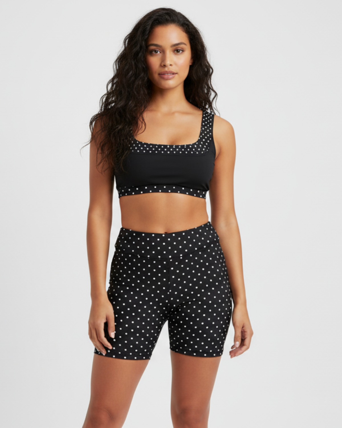 Black & White Polka Dot Set