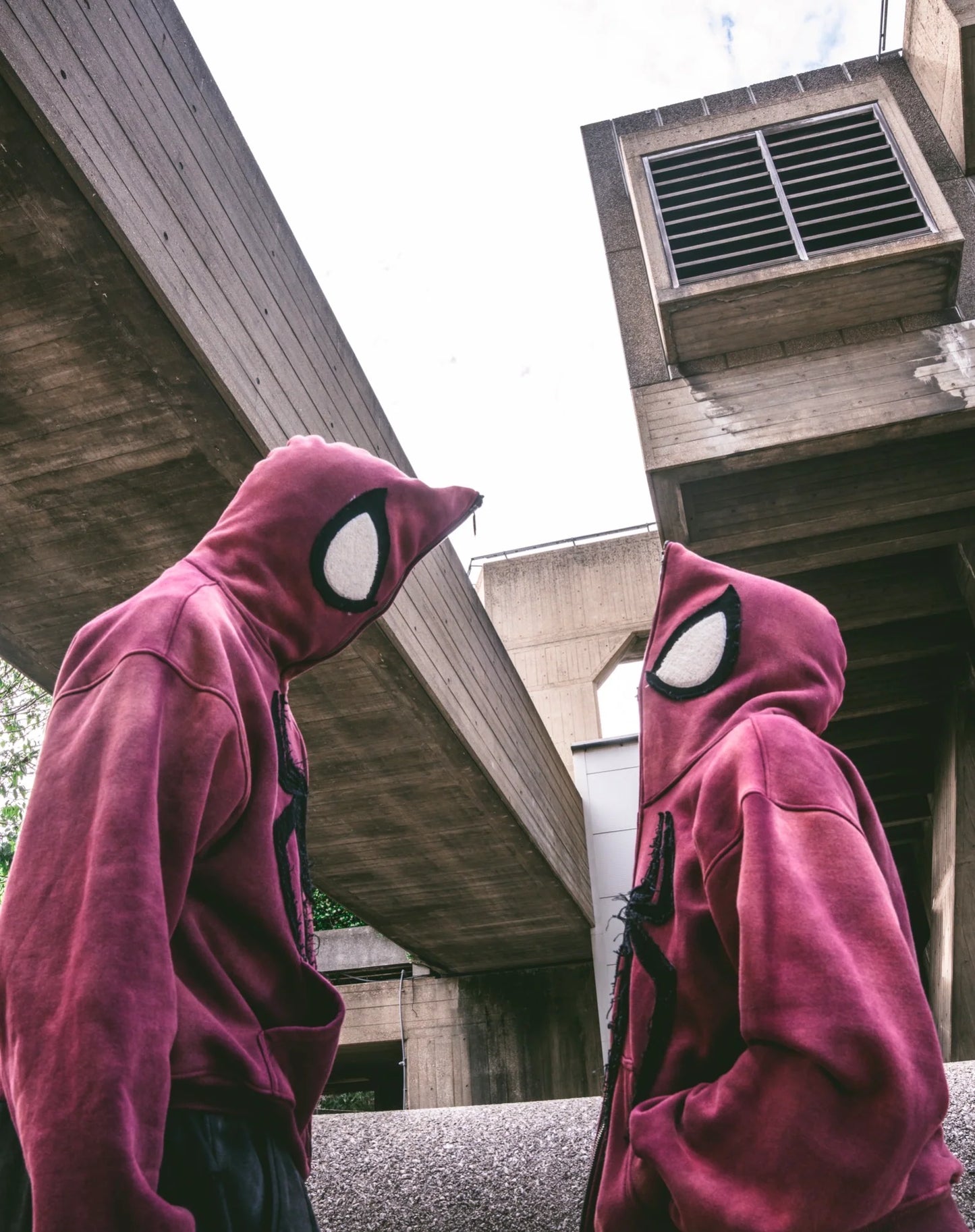 Blood Red Spider Full-Zip Hoodie