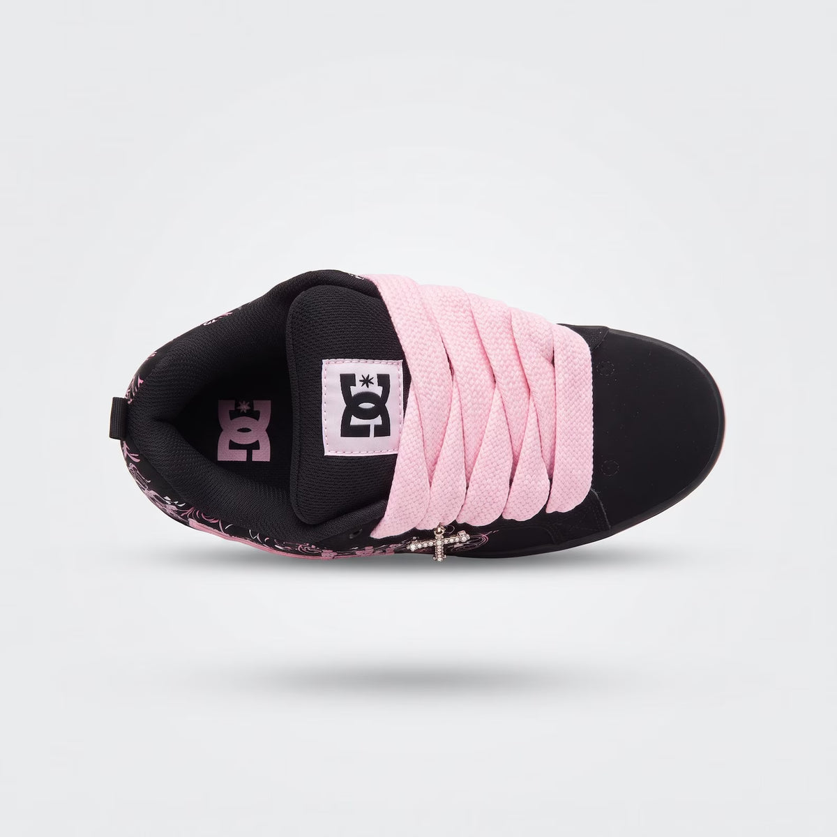 Blush & Black Court Sneaker